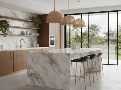 Thi công Đá mặt bếp nhân tạo